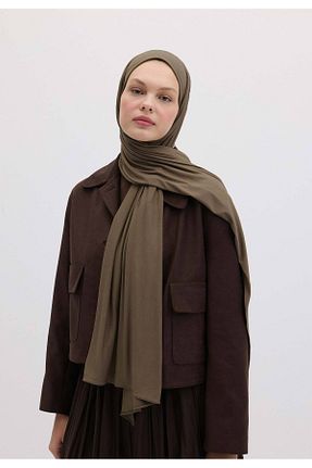 شال قهوه ای مردانه پنبه ای Fresh - کد 870890081