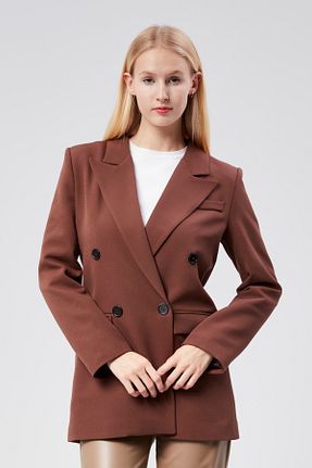 کت قهوه ای زنانه رگولار Bolivente - کد 870329099