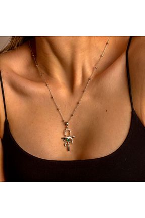 گردنبند نقره زنانه 925 عیار Işıltı Silver - کد 870372661