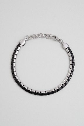 دستبند استیل (فولاد) متالیک مردانه استیل (فولاد) So Chic - کد 870354975