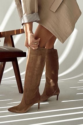 بوت / نیم بوت رنگی زنانه چرم خالص nope21shoess - کد 870371974