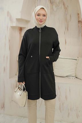 تونیک حجاب مشکی زنانه بافتنی Armine - کد 870903525