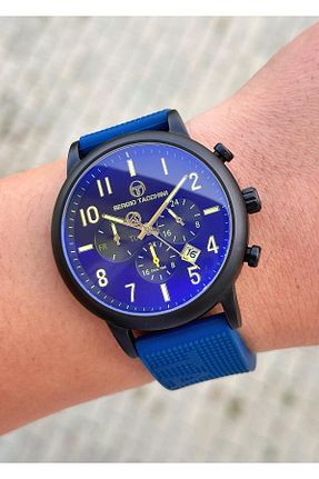 ساعت مچی مشکی مردانه 46-50 میلی متر Sergio Tacchini - کد 759139337