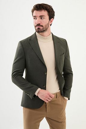 کت خاکی مردانه اسلیم فیت Mcr - کد 870368114