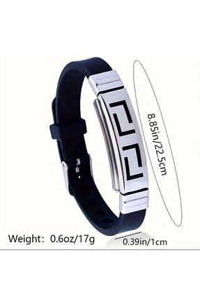 دستبند جواهر مشکی مردانه miatamer - کد 867009582