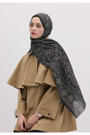 شال سرمه ای مردانه پنبه ای Fresh - کد 870358427