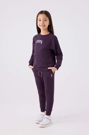 ست کرمکن اسپرت بنفش بچه گانه %100 پنبه U.S. Polo Assn. - کد 870893385