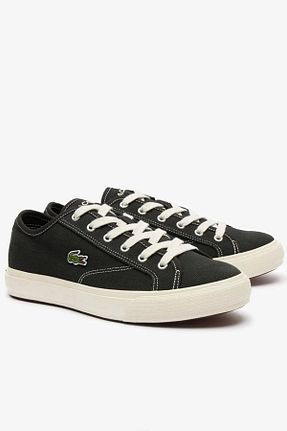 کفش اسنیکر مشکی مردانه بند دار Lacoste - کد 835921027