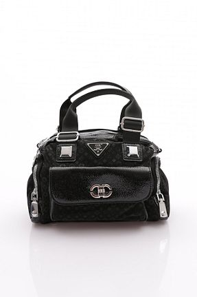 کیف دوشی مشکی زنانه چرم مصنوعی ÇÇS - کد 870371880
