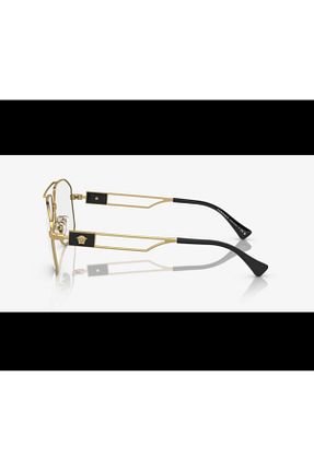 عینک محافظ نور آبی طلائی زنانه مات Versace - کد 870375979