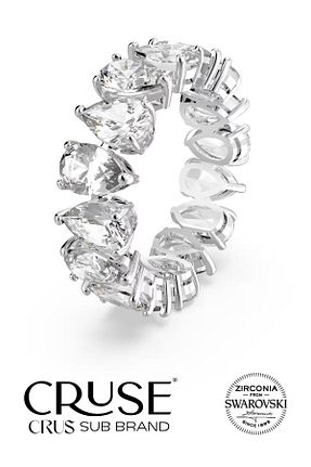 انگشتر نقره زنانه کریستال Cruse - کد 870381563