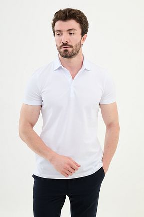 تیشرت سفید مردانه اسلیم فیت Mcr - کد 312691548