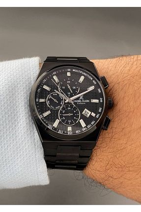 ساعت مچی مشکی مردانه 40 میلی متر Daniel Klein - کد 870924244