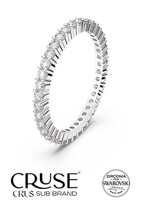 انگشتر نقره زنانه کریستال Cruse - کد 870404163