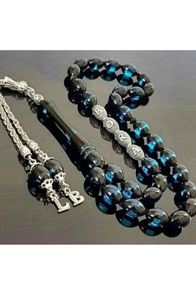 تسبیح آبی کهربا KEHRİBARBEBEK - کد 870415941