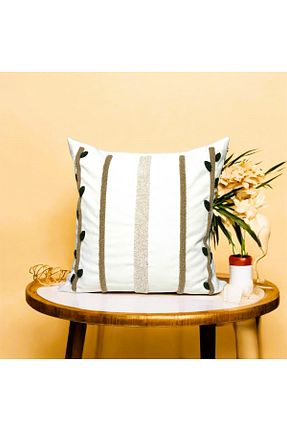 کوسن و روکش کوسن بژ کتان HD HOME COLLECTİON - کد 864366068