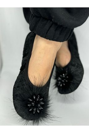 پاپوش مشکی زنانه پارچه ای SiFu STYLE - کد 870453611