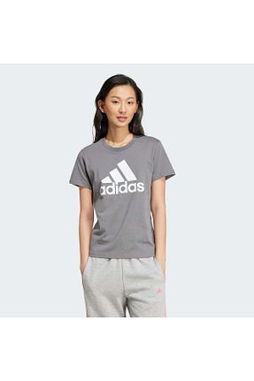 تیشرت طوسی زنانه رگولار adidas - کد 870473098