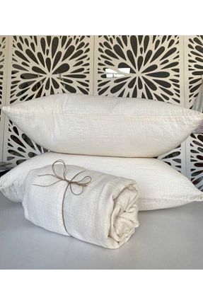 ست ملحفه دونفره نباتی پنبه ای YASEMİNİNEVİ - کد 795096655