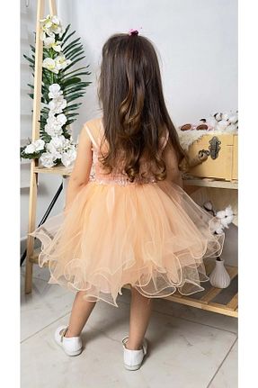 لباس صورتی بچه گانه بافتنی Mnk Baby&Kids - کد 826265640