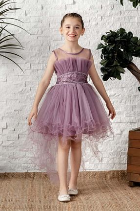 لباس بنفش بچه گانه بافتنی Mnk Baby&Kids - کد 822109928