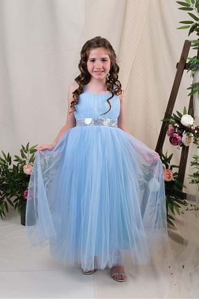 لباس فیروزه ای بچه گانه بافتنی Mnk - کد 284637066