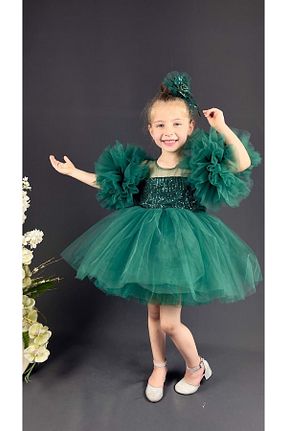 لباس سبز بچه گانه بافتنی Mnk Baby&Kids - کد 338539476