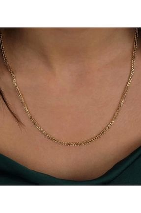 گردنبند طلا طلائی زنانه 14 عیار Güzide Kuyumcu - کد 871023388