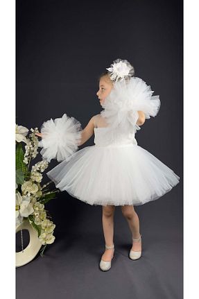 لباس سفید بچه گانه بافتنی Mnk Baby&Kids - کد 339544732