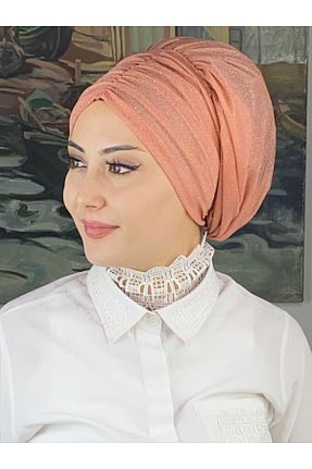 روسری صورتی شیفون BUTİKAMBAR - کد 870779929