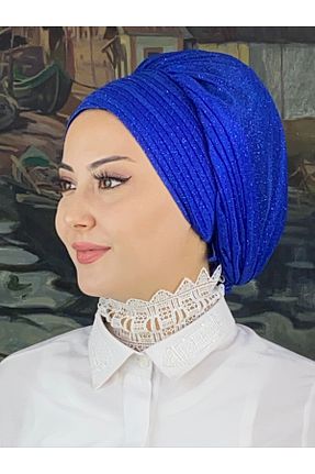 روسری سرمه ای شیفون BUTİKAMBAR - کد 870501604