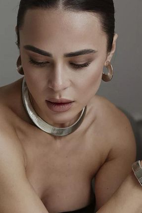 گردنبند جواهر زنانه روکش نقره New Obsessions - کد 822138628