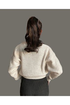 رویه بژ زنانه پشمی Leisure Look - کد 870511815