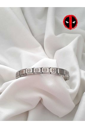 دستبند استیل (فولاد) رنگی زنانه استیل (فولاد) bijoux uniques - کد 871051836