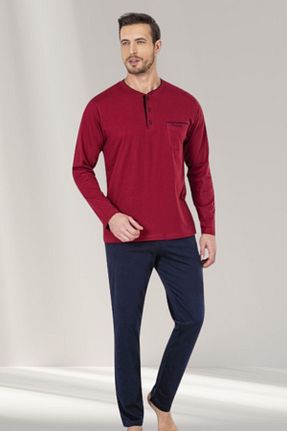 ست لباس راحتی سرمه ای مردانه ساده Pierre Cardin - کد 870524975