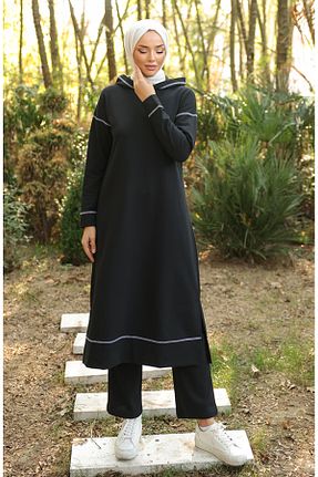شلوار کرمگن مشکی زنانه sefamerve - کد 870551514