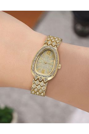 ساعت مچی طلائی زنانه 41 میلی متر Manu Collection - کد 870693203