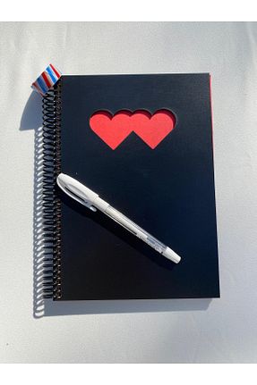 دفتر مشکی Sert Tasarım Siyah Defter - کد 80746077