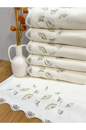 حوله آشپزخانه بژ مخمل AYHANHOME - کد 870584164