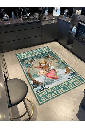 فرش رنگی قابل شستشو Rugs Modern Halı - کد 828467764