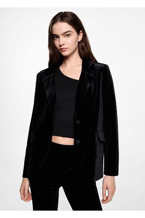 کت مشکی زنانه رگولار MANGO Teen - کد 870630519