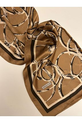 شال قهوه ای زنانه ویسکون ARMANDA - کد 870650137