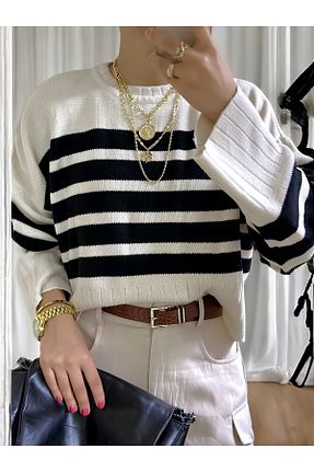 پلیور قهوه ای زنانه رگولار Jose Clothing - کد 759732267