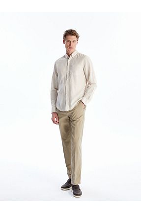 شلوار بژ مردانه رگولار LC Waikiki - کد 872516850