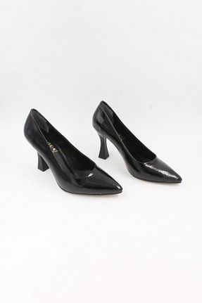 کفش مجلسی مشکی زنانه پاشنه نازک ENDİCAN - کد 870669338