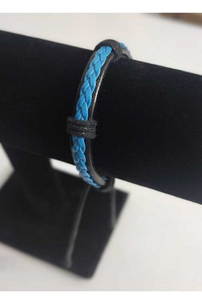 دستبند جواهر قهوه ای زنانه چرم Visale Store - کد 870772547
