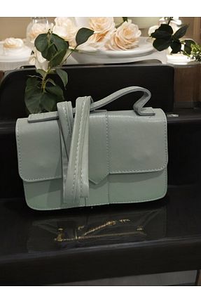 کیف دوشی سبز زنانه چرم مصنوعی CLOUD BAG - کد 870757781