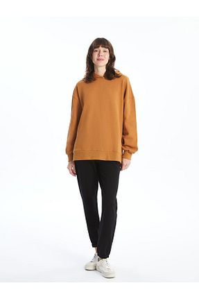 شلوار کرمگن مشکی زنانه بدون جیب LC Waikiki - کد 852626909
