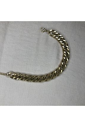 دستبند جواهر طلائی زنانه استیل (فولاد) stainless steel - کد 870702248