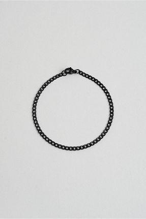 دستبند استیل (فولاد) مشکی مردانه استیل (فولاد) So Chic - کد 870721214